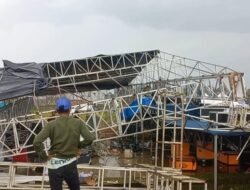 Bogor dalam Kebakaran Api: Tenda dan Panggung Ambruk, 2 Orang Terluka