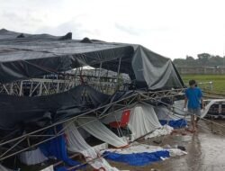 Kebakaran Api di Bogor: Tenda Ambruk, Warga Berteriak Histeris