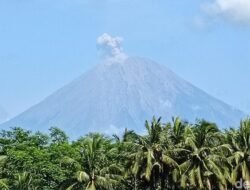 Dalam 24 Jam, Semeru Erupsi 124 Kali, Imbauan Evakuasi untuk Warga di Seputar Puncak