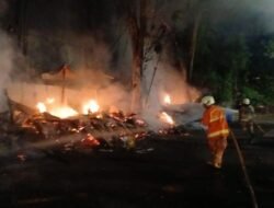 Dalam Api Kebakaran Warung Makan Jakut: Kakek Sakit Stroke Tewas, Nenek Luka Bakar