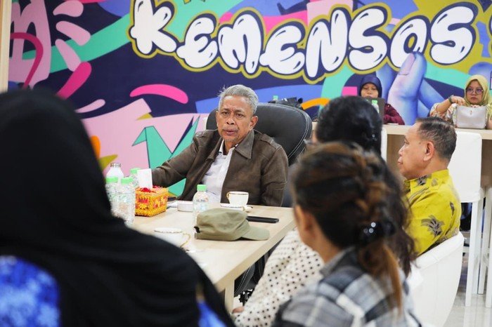 Audiensi Daerah dengan Wamensos, Diskusi Strategi DTSEN dan Tanggap Bencana