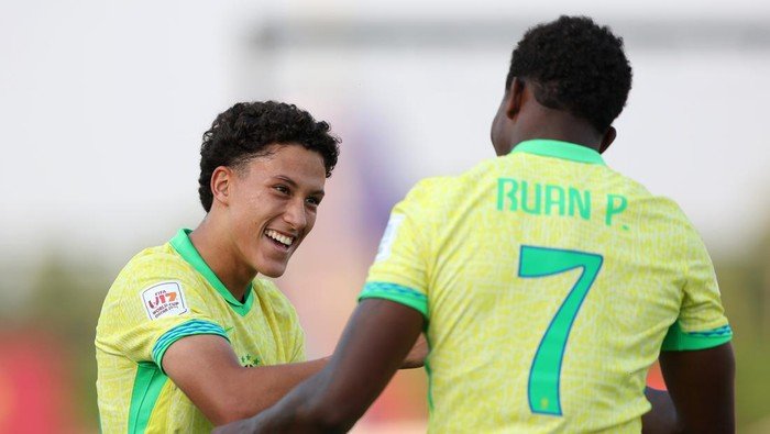 Brasil U-17 Juddih! Pemain Rp 3,8 Triliun & 'Haaland' Bakal Tanding?