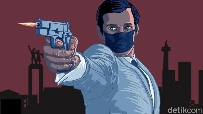 Penembakan Mengerikan: Hansip Jaktim Tewas, Diduga Tangan Maling Motor