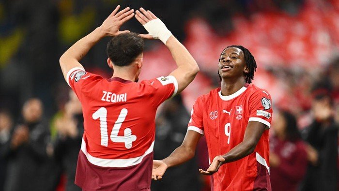 Swiss Goyang Swedia 4-1, Ambisi Piala Dunia 2026 Melesat!