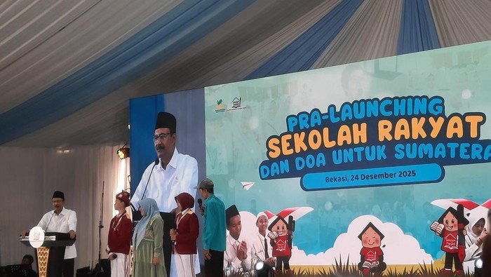 Prabowo: Kunci Sukses Anak-anak Sekolah Rakyat Bekasi!