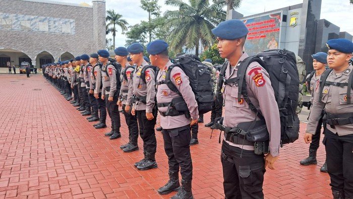 Satuan Brimob Polda Banten Siapkan Tim 100 Personel Bantu Aceh Pascabencana