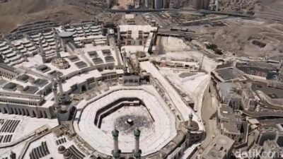 “Tragedi Mengerikan di Masjidil Haram: Pria Nyaris Lompat dari Atas, Askar Terluka”