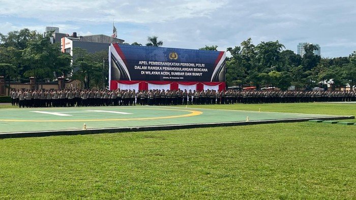 Mabes Polri Gelontorkan 300 Personel, Gugat Krisis Pemulihan Bencana di Aceh!