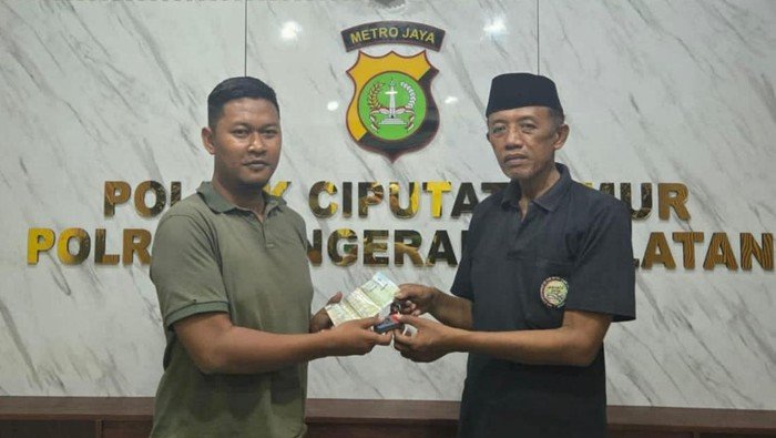 Polsek Ciputat Timur: Motor Warga Dikembalikan, Pelaku Tertangkap