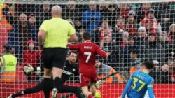 “Babak I Selesai, Liverpool Terus Gagah dengan Skor 2-0”