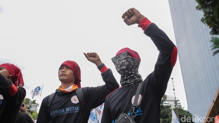 685 Personel Gabungan, Kunci Keamanan Demo Buruh Hari Ini