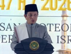 Menag: Isra Mikraj, Waktu untuk Bertobat dan Cinta Alam