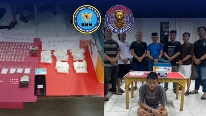 BNN Tangkap Pengedar Narkoba di Bangka Belitung, Ribuan Sabu-Ekstasi Dijaring!