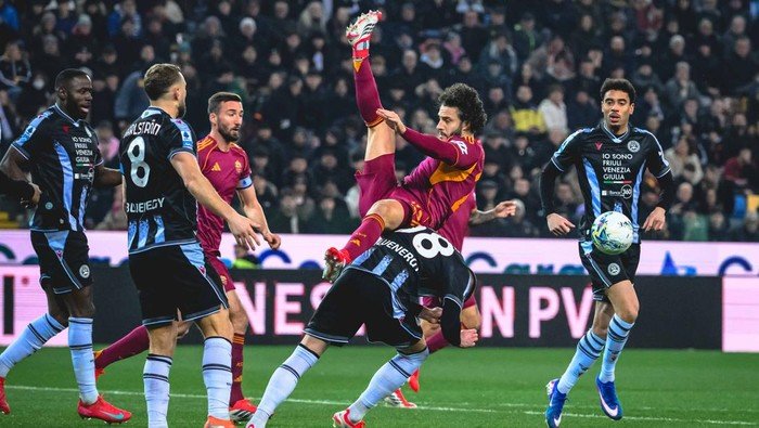 AS Roma Vs Udinese: Menyerah 0-1, Pergi dari Liga Italia?