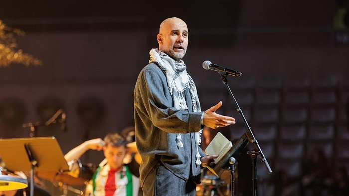 Dikritik atas Pendirian Palestina, Guardiola: Apakah itu Tidak Boleh?