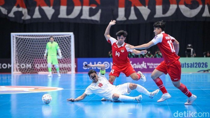 Final Piala Asia Futsal 2026 Berujung Imbang 5-5, Indonesia vs Iran Siap Adu Penalti