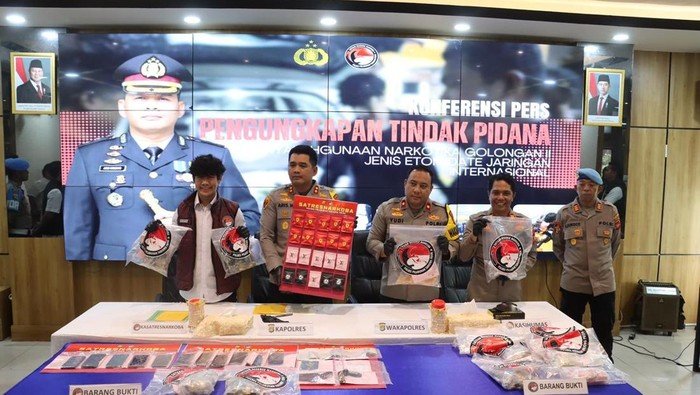5 Ribu Vape Berisi Narkoba Disita dari Jaringan Internasional oleh Polres Tanjung Priok