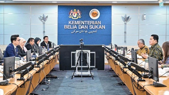 Erick Thohir Bertemu Menpora Malaysia, Bahas SEA Games-Dana Pensiun Atlet - Update 3