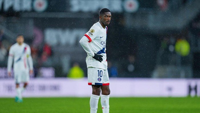 **Rennes Menghancurkan Mental PSG, Dembele: Pemain yang Terlalu Individual**