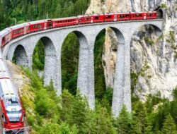 Petualangan Berbahaya: Kereta Api Swiss Karam karena Salju