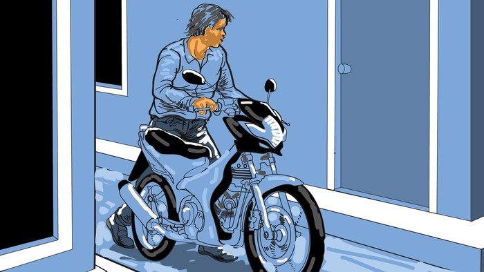 **CCTV Tangkap Dua Pria Curigari Motor di Jagakarsa, Polisi Gelar penyelidikan**