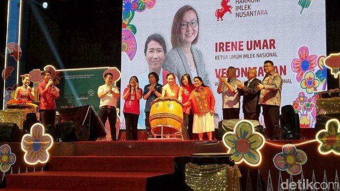 Festival Imlek Nasional di Jakpus, Dukung Kebudayaan dengan Kehadiran Wamen Irene Umar dan Veronica Tan!