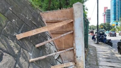 Heboh Sarang Asusila, Taman Cawang Tutup Penampakan Celah Masuknya