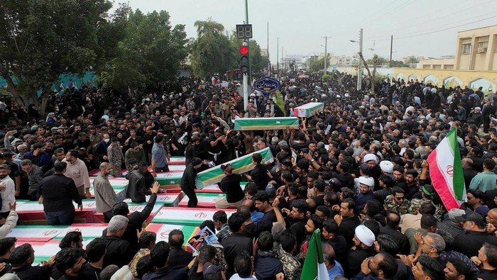1.230 Warga Iran Tewas dalam Operasi Berdarah AS dan Israel