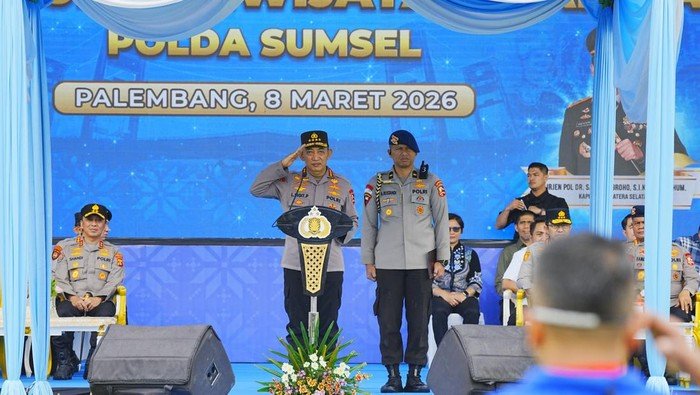 Kapolri Ajak Ojol dan Buruh Sumsel Berkontribusi Jaga Keamanan
