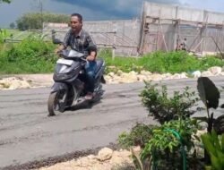 Pemotor yang Terjang Jalan Lagi Dicor di Blora Jadi Tersangka – Update 2