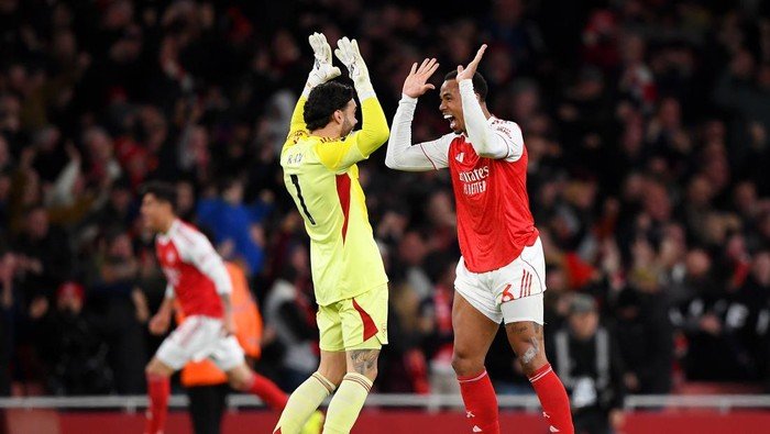 Arsenal Vs Everton: Meriam London Menang Berkat 2 Gol di Penghujung Laga - Update 4