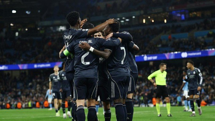 Man City Vs Real Madrid: Los Blancos Depak Citizens - Update 1