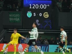 **Sporting CP Torekkan Rekor, ‘Remontada’ Liga Champions Mengguncang Dunia Bola!**