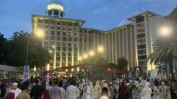 Ribuan Jemaah Berdatangan, Begini Kebiasaan Baru di Istiqlal jelang Salat Id