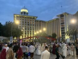 Ribuan Jemaah Berdatangan, Begini Kebiasaan Baru di Istiqlal jelang Salat Id